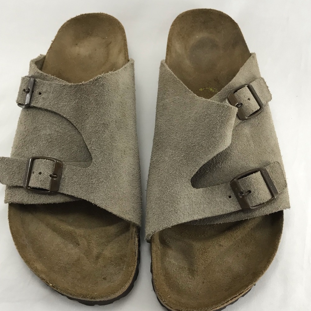 Birkenstock Zurick Suede Leather Taupe 44 US M11